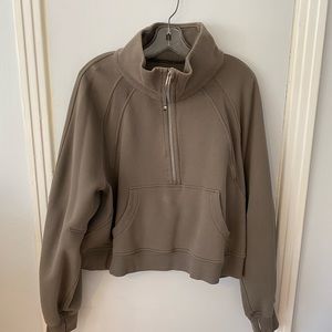 Lululemon funnel neck half zip - Rover